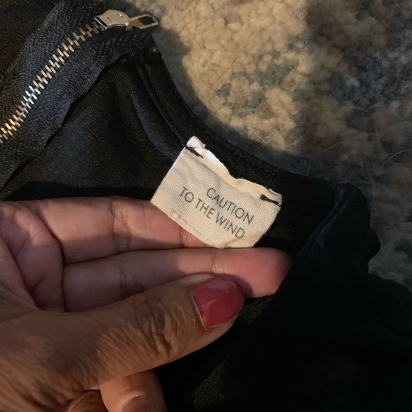 Black jumper suit wide leg - Picture 3 of 6